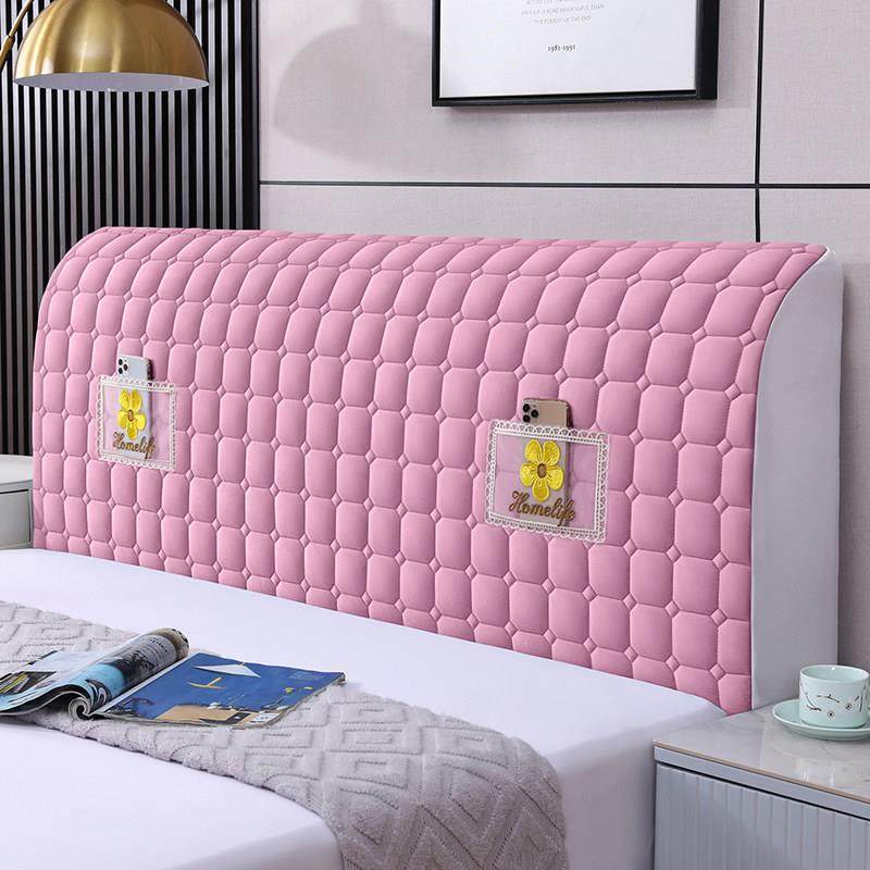 （木板软包皮床通用靠背三层）全包床头罩加绒加厚防撞靠背防尘罩,淘宝优惠券,粉丝福利购,淘宝优惠卷