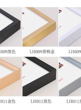 多宫格照片婚纱照相框定制照片墙DIY装饰玄关制作结婚照放大挂墙