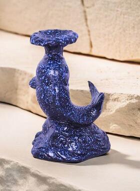 新鲤鱼树脂摆件水晶球底座展示台家居装饰品 厂家直销