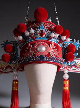 戏剧古装京剧戏曲服装纱帽黄梅戏状元帽驸马套四郎探母杨四郎官帽