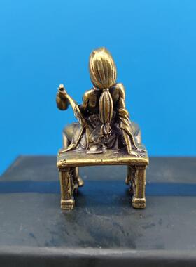 黄铜火影忍者酒醉千手纲手爆甲手办动漫美少女桌面书架模型摆件