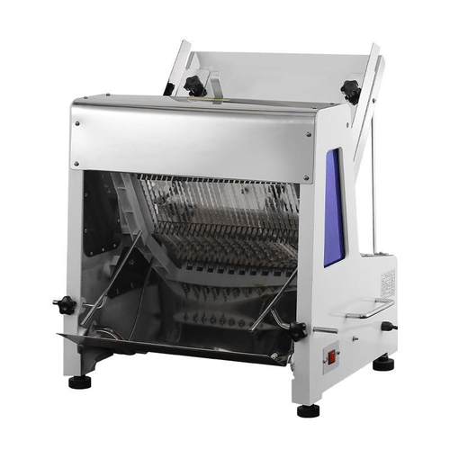 商用方包切片机电动不锈钢面包土司机切割器可调宽度切面包机 - 图3