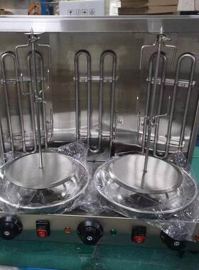 富祺电热中东烧烤炉 商用电热旋转烤肉机 燃气巴西烤肉拌饭烤肉机