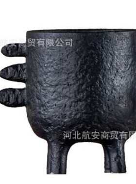 现代简约创意树脂工艺品花瓶花器样板房售楼处桌面茶几摆件树脂