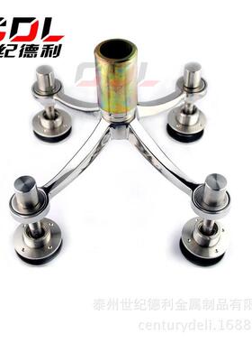 304不锈钢驳接爪现货供应玻璃幕墙爪220型四爪玻璃爪