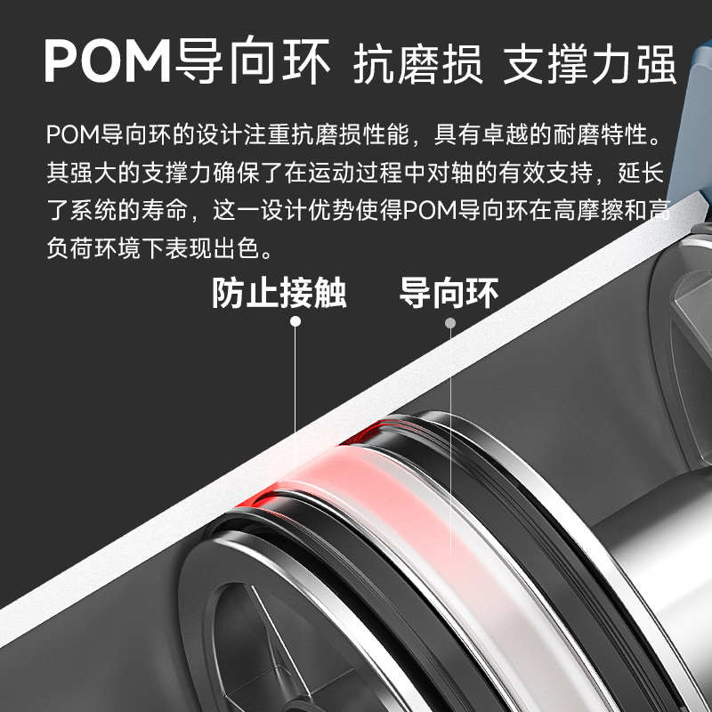 铝合金气缸标准缸,缸径SC200*25/50/100/150/175/200/300/400/500-图1