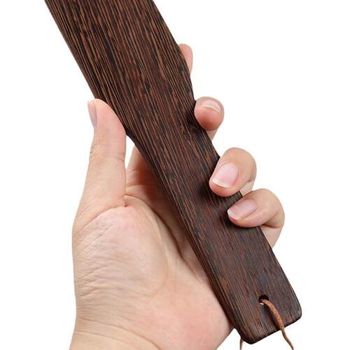 鸡翅木拍打板敲打棒肩拍板刮痧板拍痧板经络按摩敲打肌肉敲打屁股 - 图2