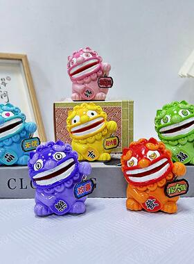 云南瓦猫瓦当猫摆件雕塑小品灵兽石敢当桌面装饰旅游伴手纪念