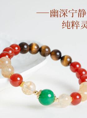 敦煌设计院原创干青转运珠手串
