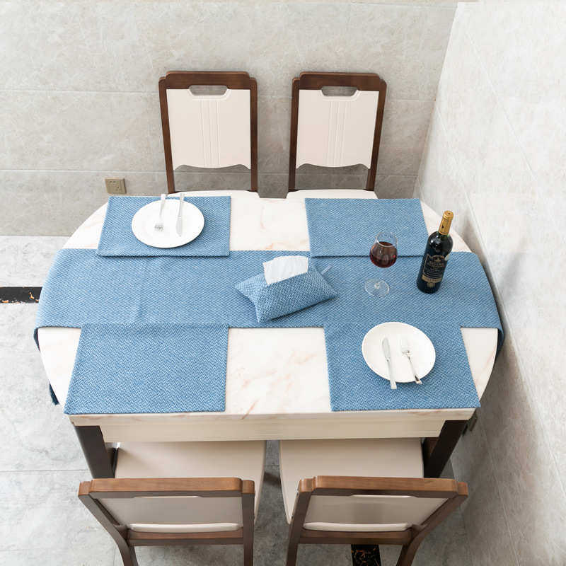 北欧现代简约纯色餐桌桌旗 美式双面纯棉茶几桌巾鞋柜电视柜搭巾,淘宝优惠券,粉丝福利购,淘宝优惠卷