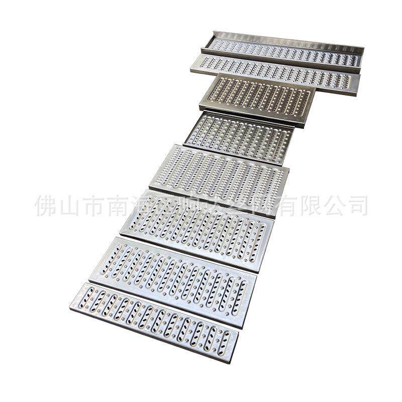 广东厨房304不锈钢地沟盖板 下水道201雨水篦子 食堂防滑水沟盖板 - 图3