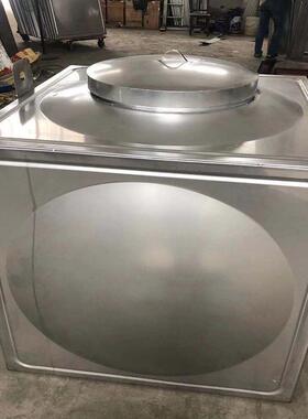 316/304方形组合式焊接不锈钢水箱防腐箱泵一体化供水工程耐腐蚀
