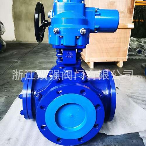 双T强门产气动三通耐磨生陶瓷硬密封球阀 Q644TC/Q645155TC/Q6阀4 - 图0