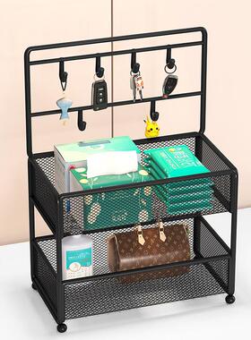 玄关钥匙盒进门入户门口口罩收纳摆件客厅托 托盘鞋柜上摆的置物