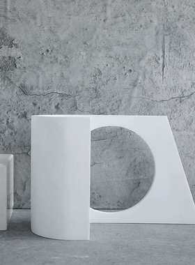 北欧现代创意个性简约家居几何摆件客厅桌面书房样板间装饰品摆设