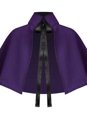 Short unisex thin hooded cape cape cosplay stage costume
