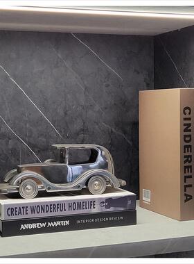 简约样板间客厅现代软装摆件家居饰品沙漏书挡装饰画 画组合ZH297