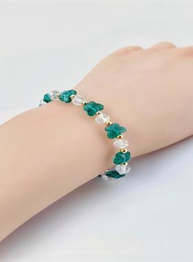 批发水晶水晶手链颜色甜美手链