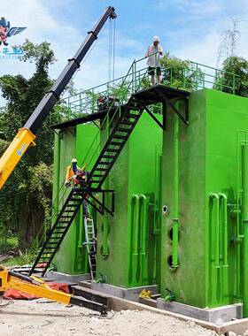 重力式一体化污水处理设备V型滤池农村安全饮用水工程多介质