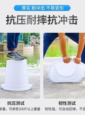 塑料桶特大加厚水桶家用储水用带盖大号经济型小酵素桶发酵桶大桶