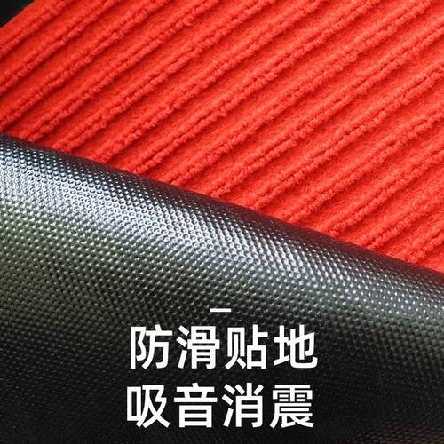 入户门双条纹地垫进门垫家用耐脏大门吸水防滑脚垫可裁剪玄关地毯 - 图1