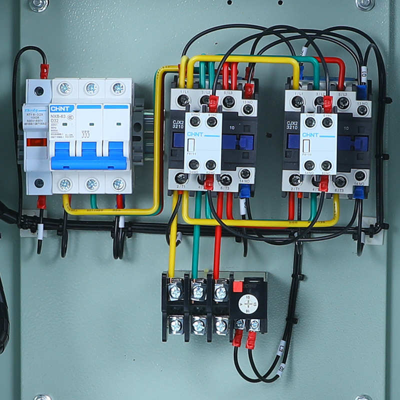 倒配电.限位开关三相5kw箱控制箱搅拌机正反转电机卷扬机5顺 大棚 - 图2