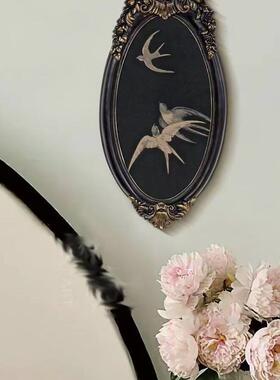 欧式复古花雕画壁花鸟静物装饰画客厅卧室玄关墙面简约风壁饰挂画