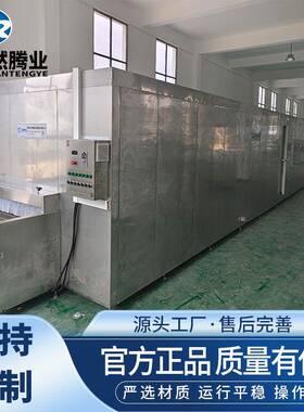 榴莲肉隧道式速冻机大型平网带式速冻装置生产厂家鑫华然腾业