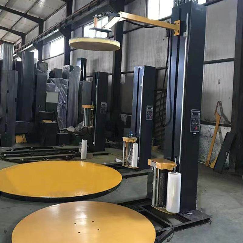Tray type wrapping machine T1650F pre-stretch wrapping machine industrial film wrapping machine fully automatic machine