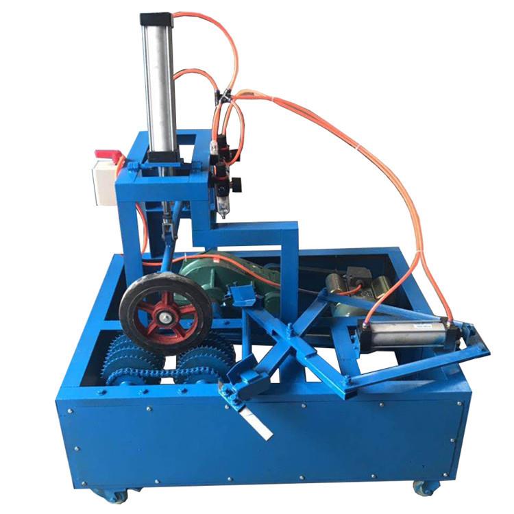 New waste tire double-sided cutting machine Fully automatic steel wire tire trimming machine set machine Tire ring cutting machine