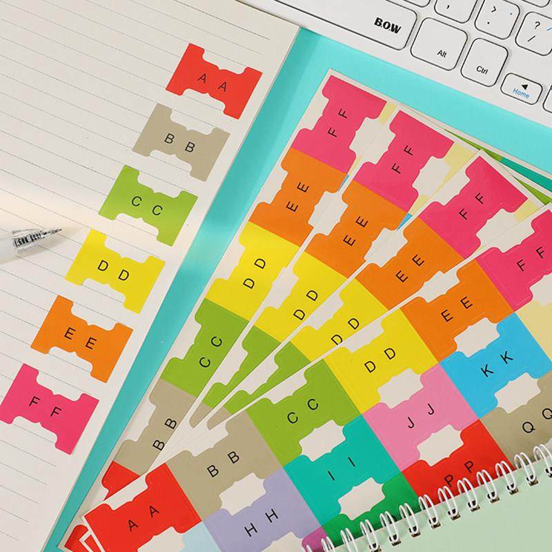 彩色月编号1-15折叠索引标签贴纸不干胶文件分类N次备注传呼纸贴纸,淘宝优惠券,粉丝福利购,淘宝优惠卷