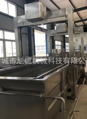 厂家直销水浴式兔肉牛肉化冻解冻机 化冻机 鸡鸭冻品解冻流水线
