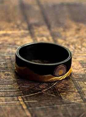 新品沙丘II影视主题周边小众复古高级电影衍生周边指环食指戒配饰