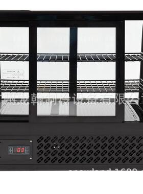 2019新款豪华型台式保鲜柜冷藏展示柜冷藏风冷桌上型鸭脖展