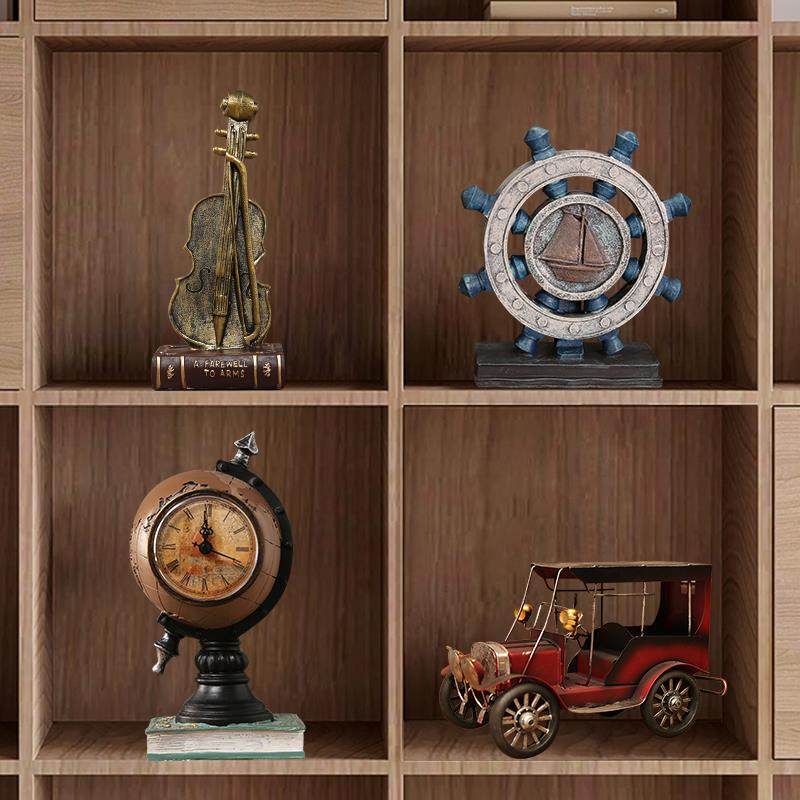 欧式复古摆件创意家居客厅酒柜摆设美式怀旧书房书架书柜子装饰品,淘宝优惠券,粉丝福利购,淘宝优惠卷