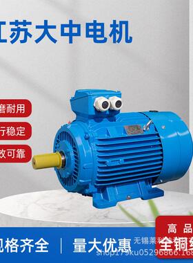 江苏大中电机YE4系列低压三相异步电动机11kw22kw厂家直供