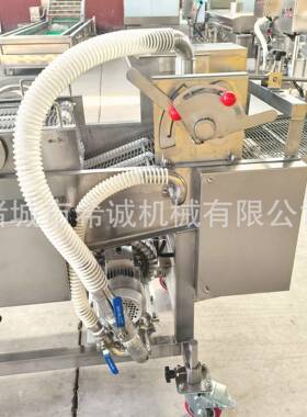 XC-300型小酥肉肉浸浆机 商用海产品裹浆设备 预制菜挂浆机器