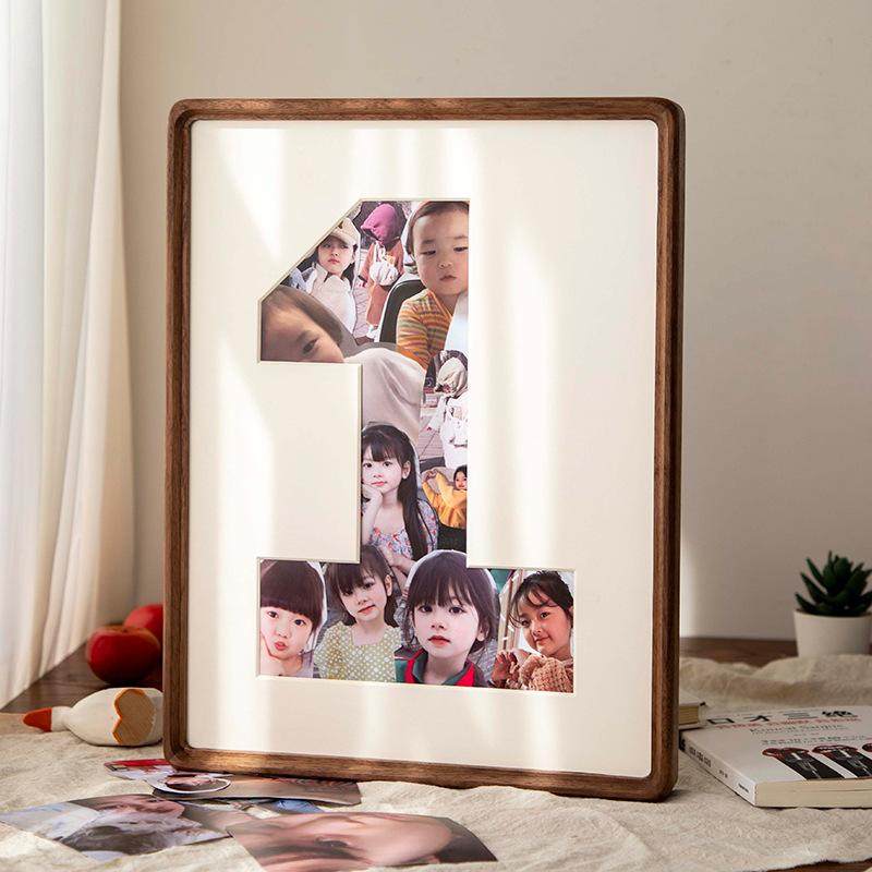 小红书宝宝一周年成长纪念照相框儿童12个月记录照片相册周岁礼物,淘宝优惠券,粉丝福利购,淘宝优惠卷