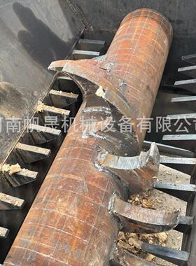 1200型轴根数破碎机树根破碎机制造厂家大型树根破碎粉碎设备