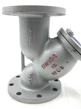 304Y型过滤器GL41W-16P不锈钢Y型过滤器304不锈钢法兰过滤器