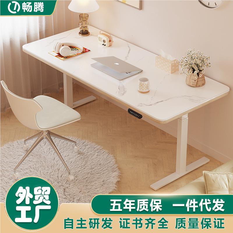 学双电机脑两节电动降桌办公桌智能升降电升降桌升腿电动习桌 - 图2
