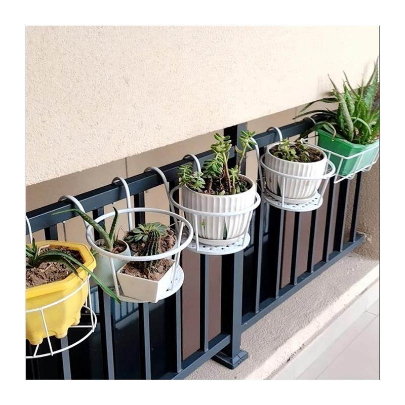 栏杆多肉绿萝花架子室内置物架阳台花架家用铁艺悬挂式花盆挂架,淘宝优惠券,粉丝福利购,淘宝优惠卷