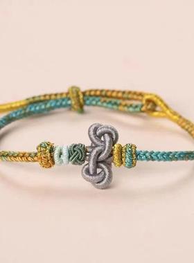 文昌结红绳编织考试考研上岸手链