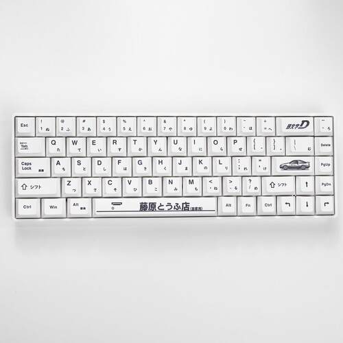 AE86键帽头文字D原厂高度pbt材质热升华67/68/75/87/98/104/108AR - 图3