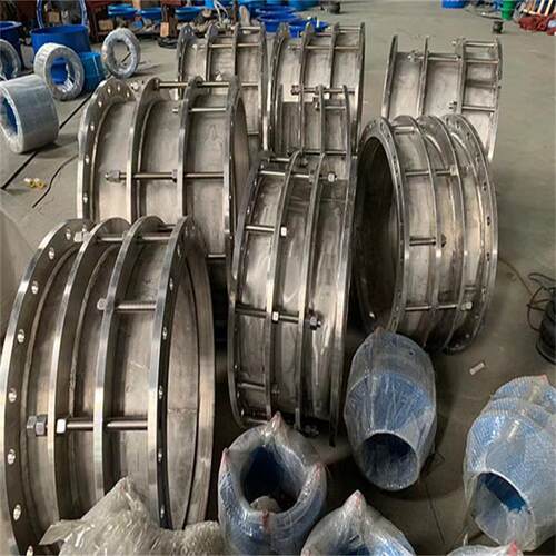 316L不锈钢双法兰限位伸缩器 B2F型不锈钢管道伸缩节 - 图2