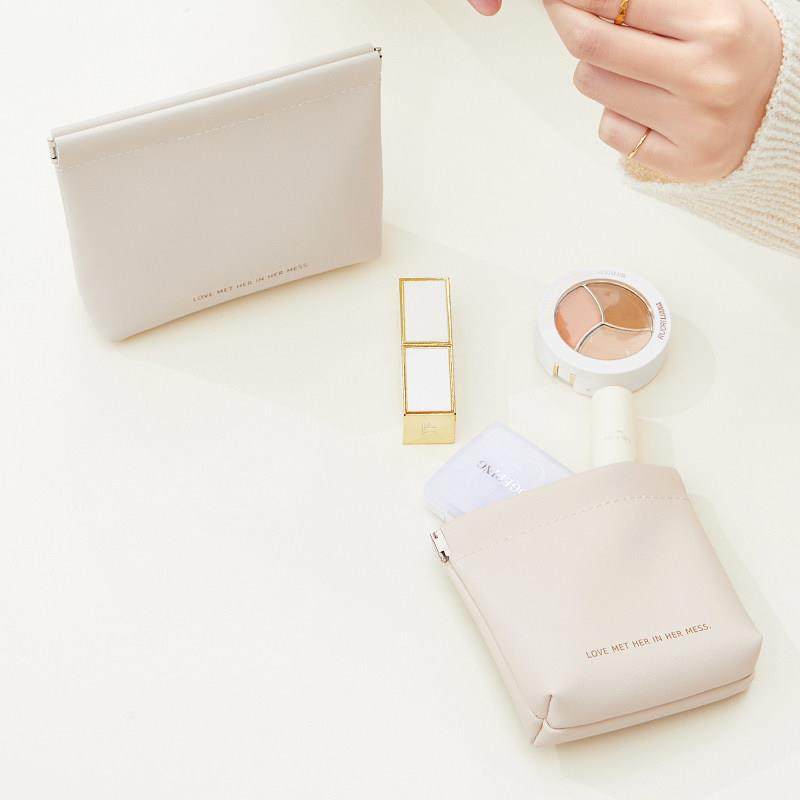 弹片收纳包迷你化妆包便携式小巧随身钥匙卡包证件姨妈巾内小包包,淘宝优惠券,粉丝福利购,淘宝优惠卷