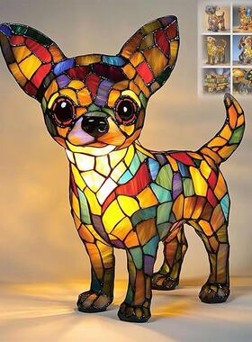 跨境新款Cat Lamp Dachshund Lamp-Bigfoot Lamp魔幻幻彩奇异狗狗