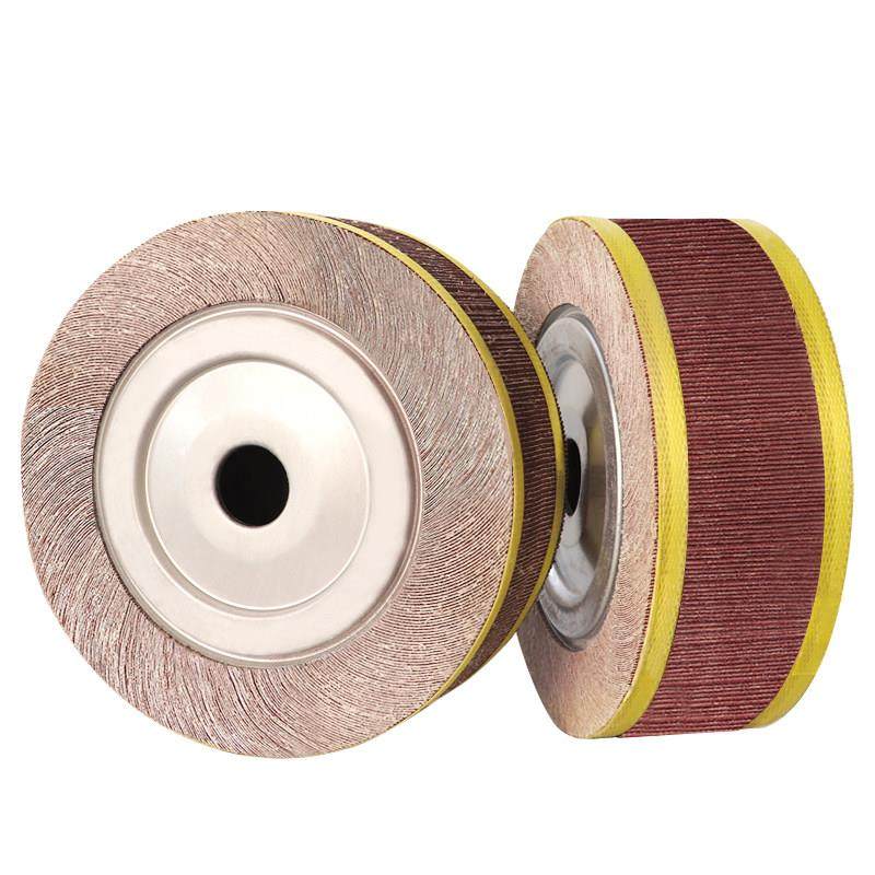 千页轮千叶轮不锈钢抛光轮纱皮纸打磨片夹头页轮砂纸轮250*80*32,淘宝优惠券,粉丝福利购,淘宝优惠卷