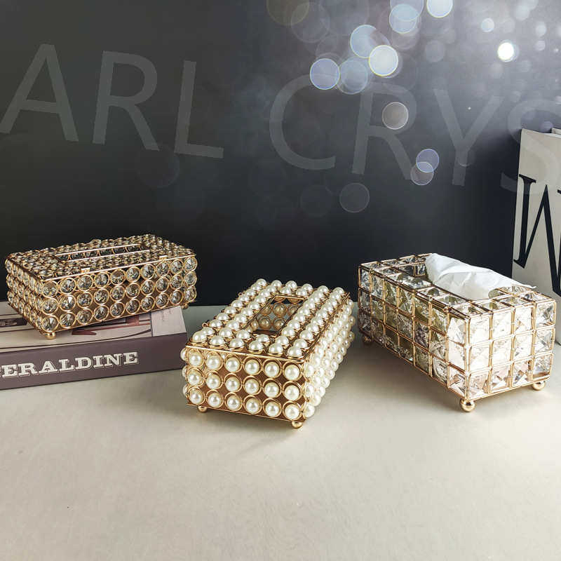 家用水晶珍珠纸巾盒创意洗手间客厅茶几卧室抽纸盒装饰品餐巾纸盒,淘宝优惠券,粉丝福利购,淘宝优惠卷