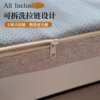 Linen waterproof and anti-fouling bay window mat window sill mat new Chinese style Zen master bedroom removable and washable balcony universal and simple for all seasons